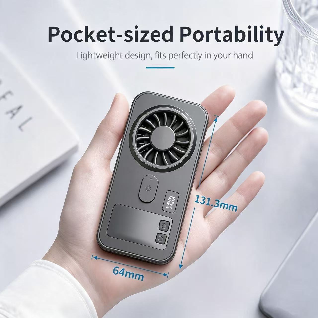 💧 Ventilator z meglo – osvežitev na dosegu roke! ✨
