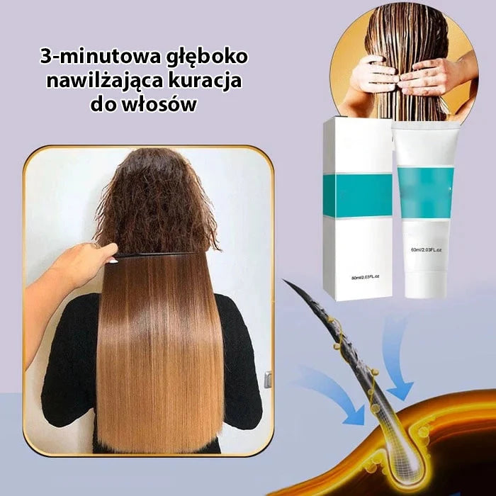 ✨Krema za ravnanje las s keratinom