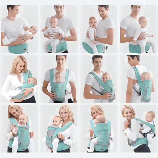 【👶 Rešite problem mater, ki skrbijo za svoje otroke】Kengur nosiljka za bebe