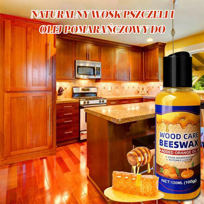 【🔥Kupite 1 dobite 1 gratis🔥】Naravni balzam za les s čebeljim voskom in pomarančnim oljem