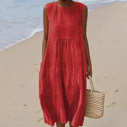 Ženska obleka brez rokavov