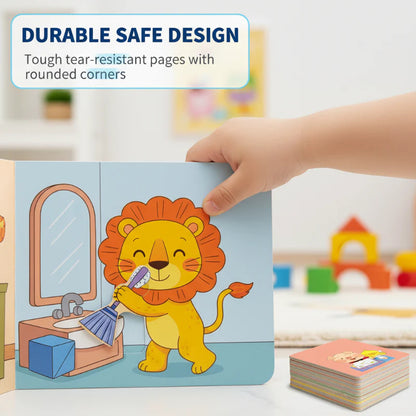 【👶 Pomagajte otrokom razviti dobre navade skozi zabavne igre】slikanice za najmlajše