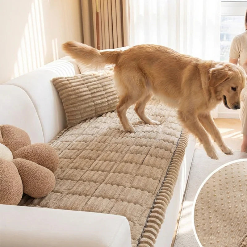 🛋️ Nedrseča korduroj blazina za kavč – čistost & udobje zdaj! 😍