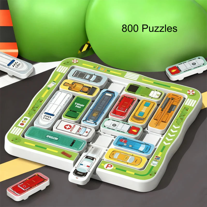 🚗Logična igra s parkiranjem – pametna igrača za pobeg v prometu za otroke | Prenosna igra za urjenje možganov