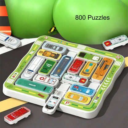 🚗Logična igra s parkiranjem – pametna igrača za pobeg v prometu za otroke | Prenosna igra za urjenje možganov
