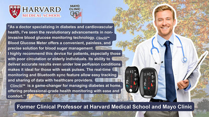 🔥Kupite 1 dobite 1 gratis🔥Clinclii™ GlucoSense laserska naprava za merjenje glukoze v krvi
