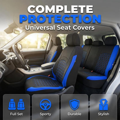 🚗Univerzálna sada 9 kusov potůhov na avtosedačky pre 5-misjena modely🛡️