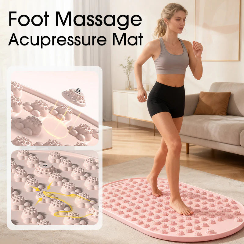 🦶 Akupresurna Podloga za Stopala – Magnetna Terapija + Rična Relaksacija + Domáci SPA! ✨