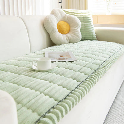 🛋️ Nedrseča korduroj blazina za kavč – čistost & udobje zdaj! 😍