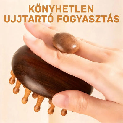 【🎁Več ko kupite, več popustov dobite】Masažni glavnik iz naravnega sandalovine