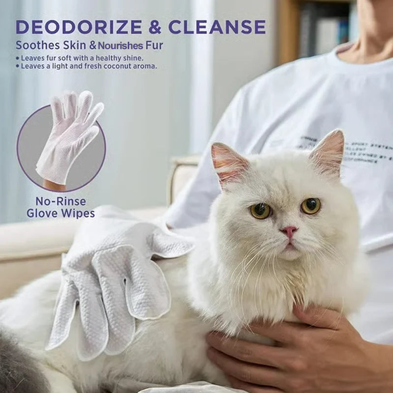 🐱🐶 Enkratni robčki za hišne ljubljenčke – brez izpiranja, dezodorirajoči in nežni! 🐱🐶