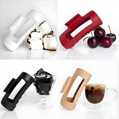 【🎁Drugi kos brezplačen】silikonskih sponk za lase z občutkom morskega psa v oblaku, nedrseče