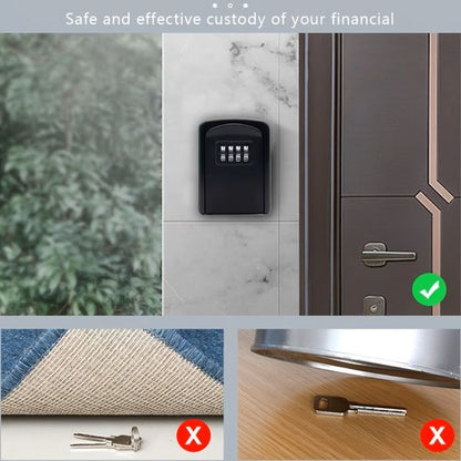 🔑 LOCKLA škatlica za ključe z 4-mestno kombinacijo 🛡️