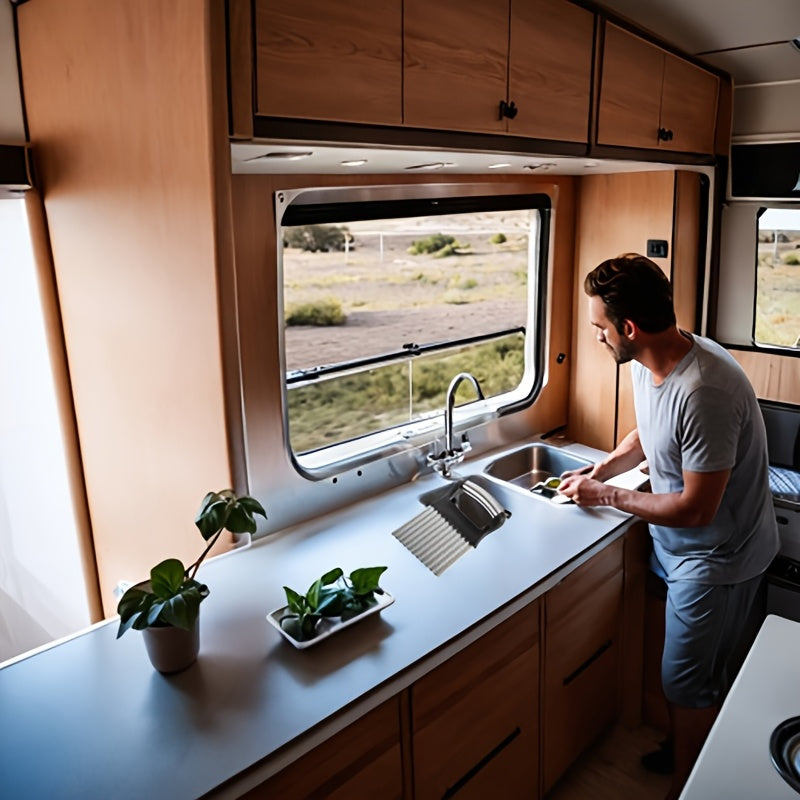 🥔Rezalnik krompirja iz nerjavečega jekla z valovitim robom – nož z ergonomskim ročajem za kreativno kuhanje