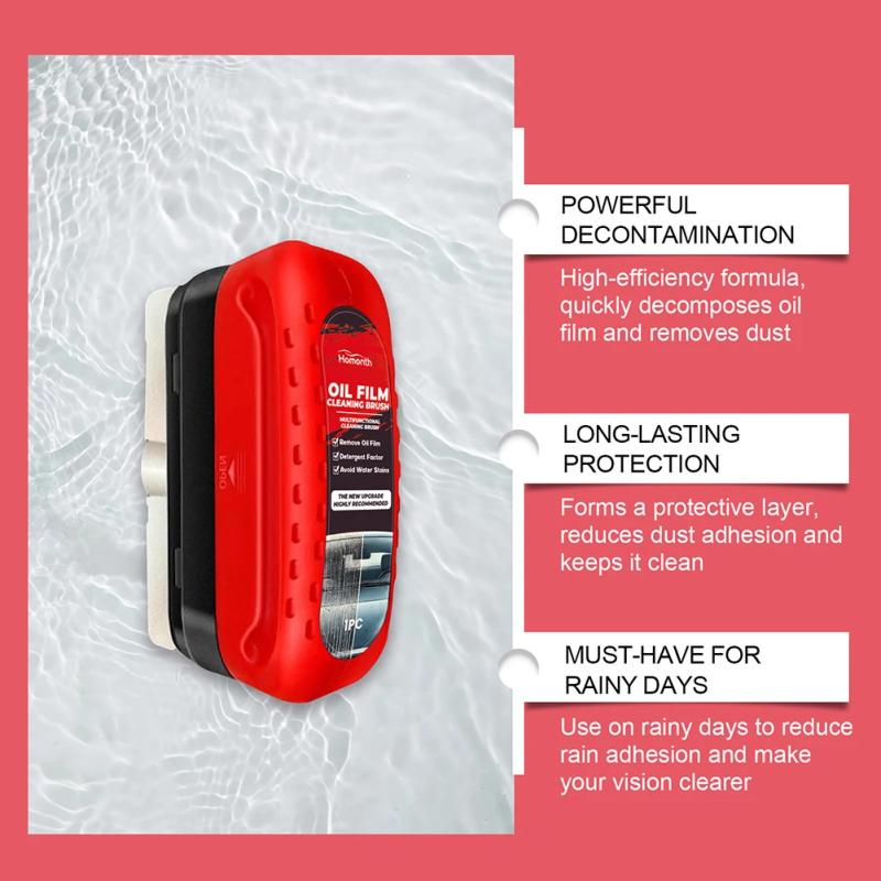 🌟 Čistilna četka za oljni film – čisti, ščiti in izboljša varnost vožnje! 💨