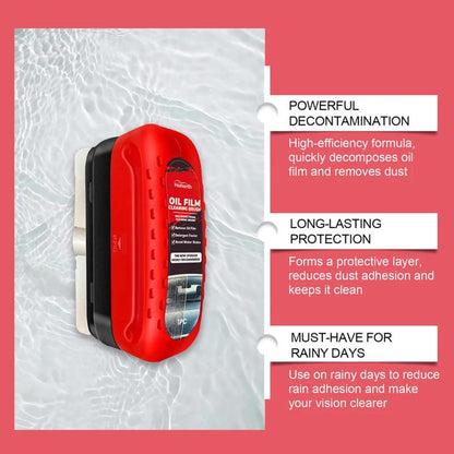 🌟 Čistilna četka za oljni film – čisti, ščiti in izboljša varnost vožnje! 💨