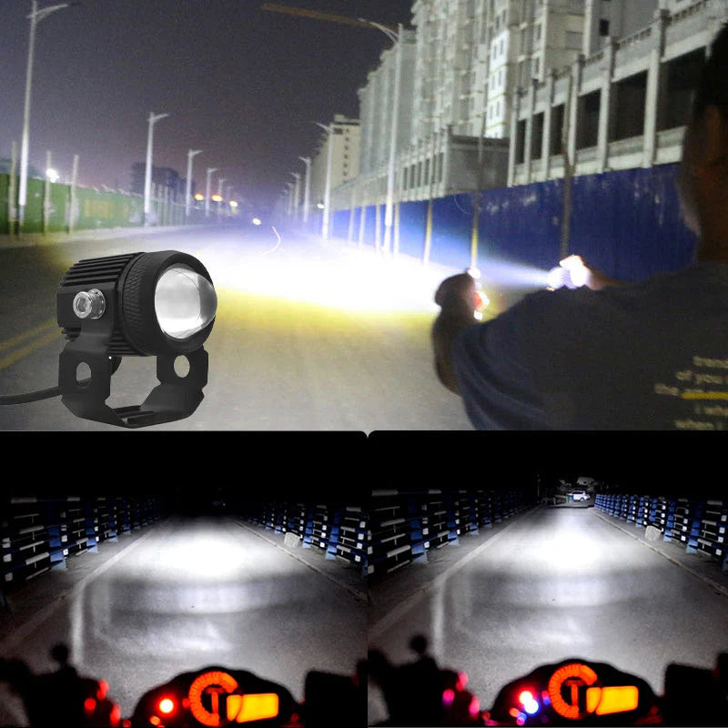 🏍️Močan LED žaromet za motor