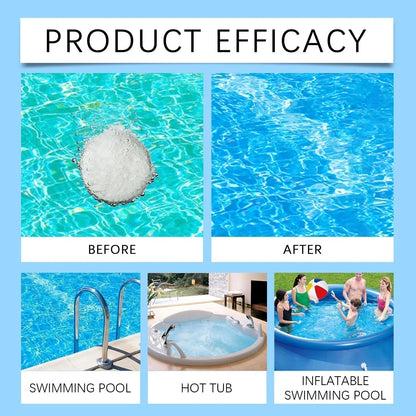 🏊‍♂️ Tablete za čiščenje bazena za kristalno čisto vodo – kapnite, raztopite, potopite se! 🌊✨