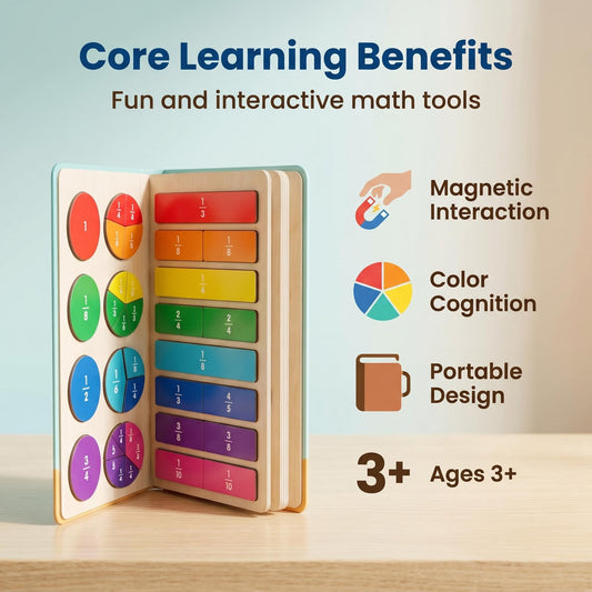 🧲 Magnetni pripomočki za ulomke – zabavno učenje matematike! 📖