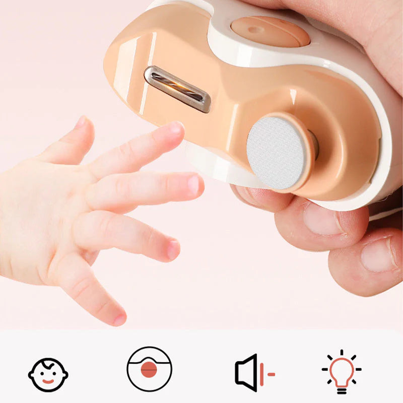 2 v 1 električni, polirni, avtomatski ščipalnik za nohte