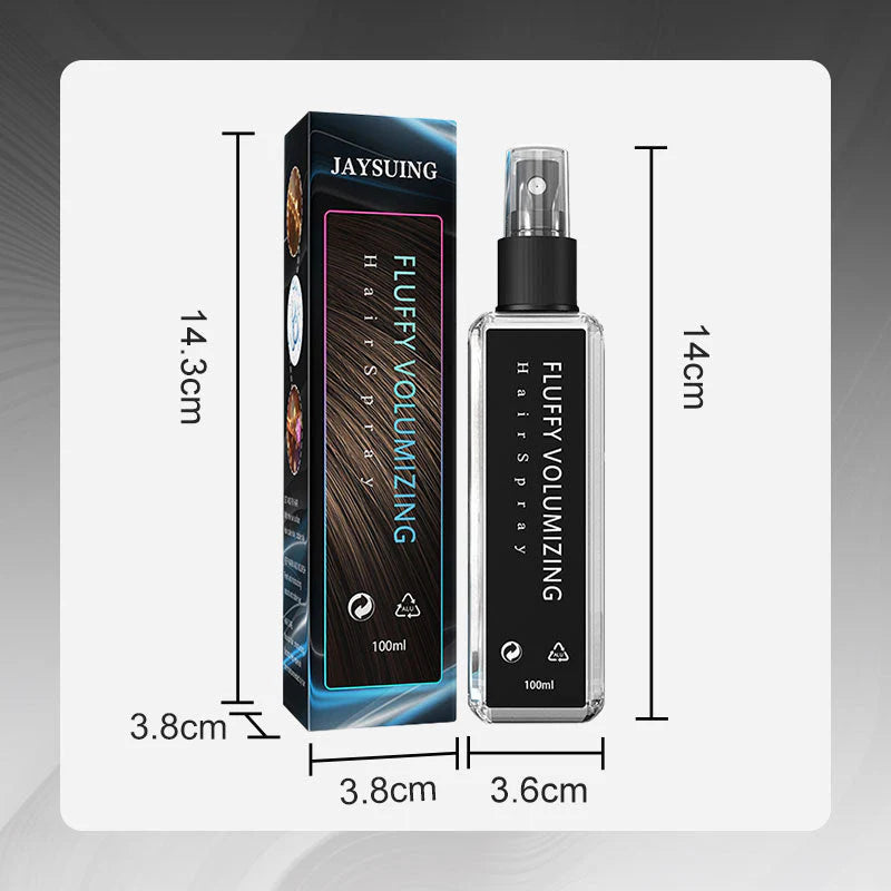 Beljakovinski sprej, ki lasem doda volumen