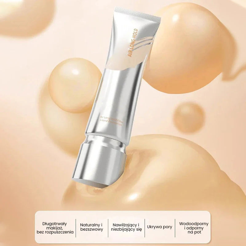 🌟 24-urni tekoči podlag – hydrirajoče, ne mišažno in skriva pore za popoln makijaz! ✨