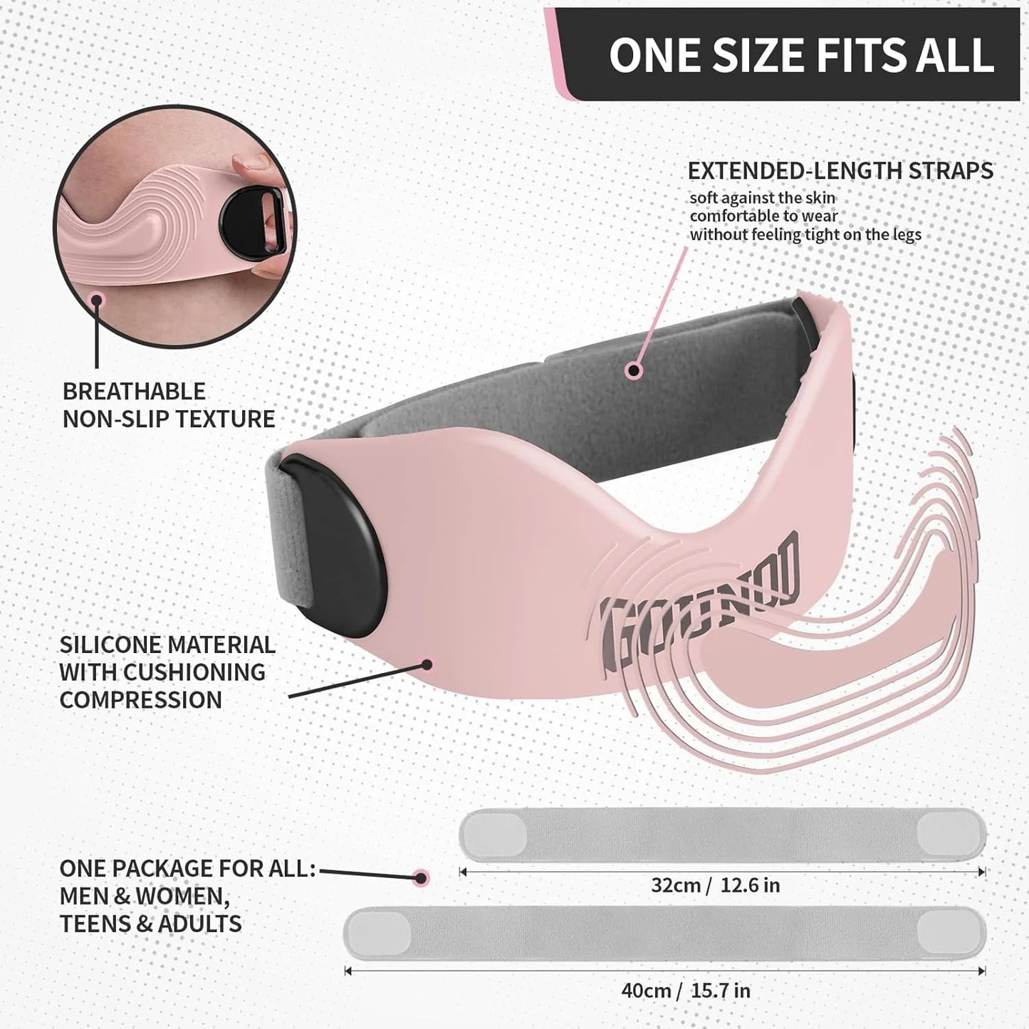 🦵 Patelarni trak za šport – Ublaži bolečino kolena + Anti-poslizgava + Dišljiva udobnost! ✨