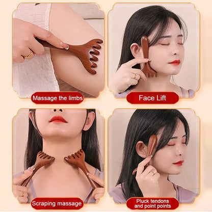 【🎁Več ko kupite, več popustov dobite】Šestrežni energijski masažni glavnik