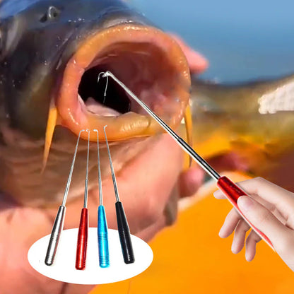 【🔥Drugi kos brezplačen】Odstranjevalec kovinskih ribiških trnkov s prozorno cevjo za shranjevanje