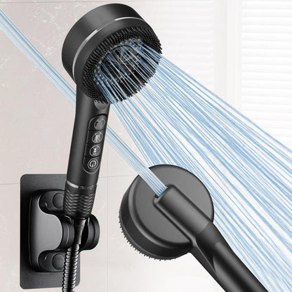 💦✨ 4 üzemmódú zuhanyfej masszázzsal és öntisztító funkcióval - erős nyomás