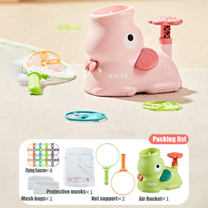 🌟Elastični leteči krožnik – Zabawa + Razvoj + Bezpieczeństwo! 🐘