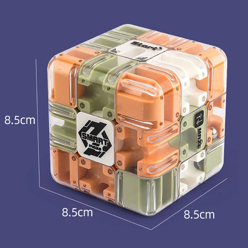 【✍🏻 ki spodbuja koncentracijo in prostorsko zaznavanje】Zabavna 3D kockasta sestavljanka labirint