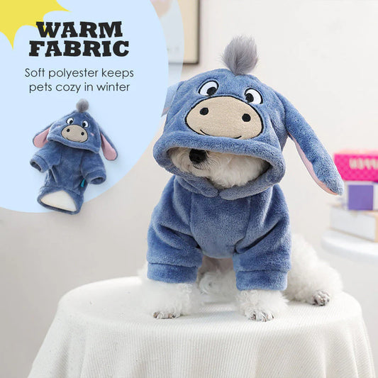 【🐾 V trenutku spremenite svojega ljubljenčka v ljubkega spremljevalca.】Čudovita jopa s kapuco in živalskim motivom