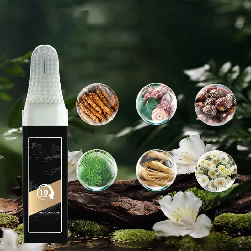 Prenosni varni glavnik za barvanje las