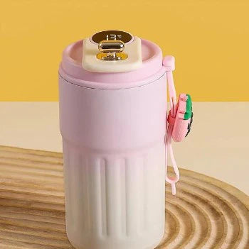 【🌡️ ☕ Uživajte v kavi pri vaši popolni temperaturi z lahkoto!】Vrček za kavo s prikazom temperature