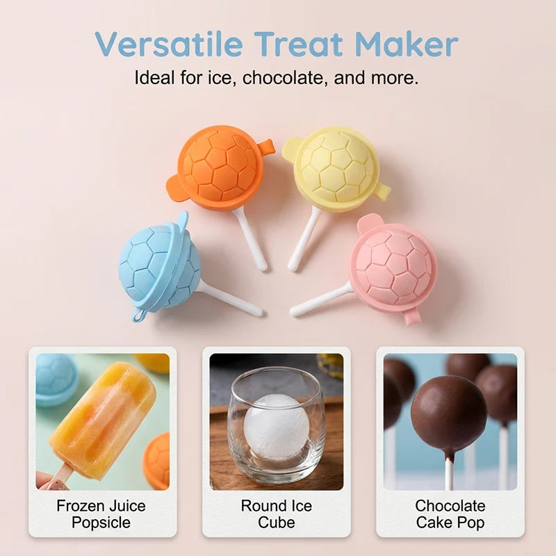 🍦 Mini silikonska forma za sladoled – enostavno izvlečenje, za večkratno uporabo ⭐