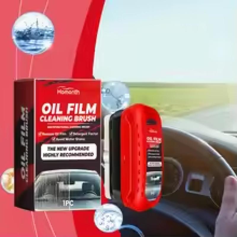 🌟 Čistilna četka za oljni film – čisti, ščiti in izboljša varnost vožnje! 💨