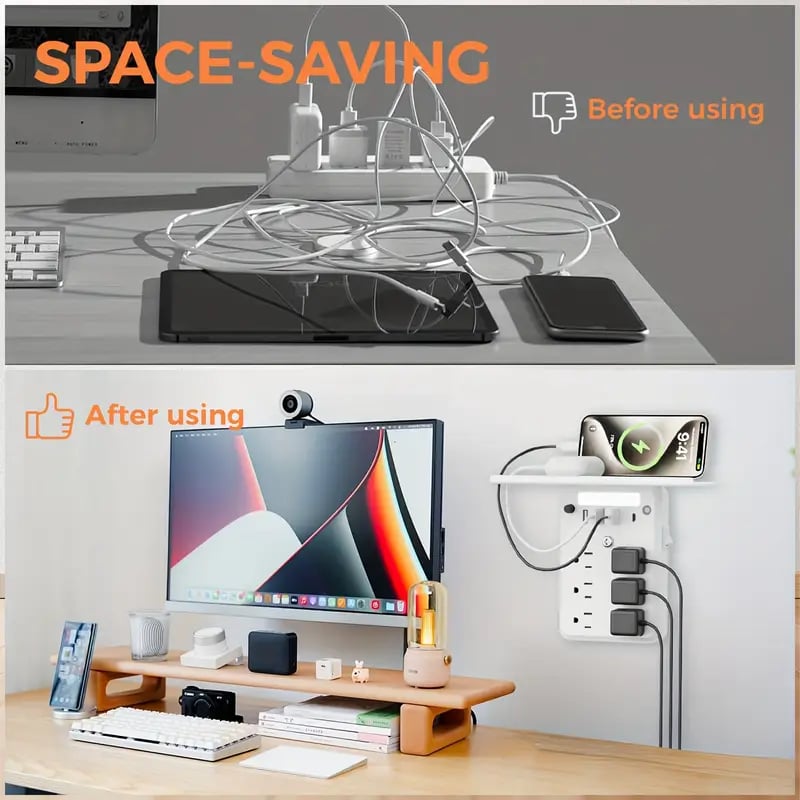 ZADNJI DAN 49 % POPUSTA? Podaljšek za stensko vtičnico z nočnim odpiranjem