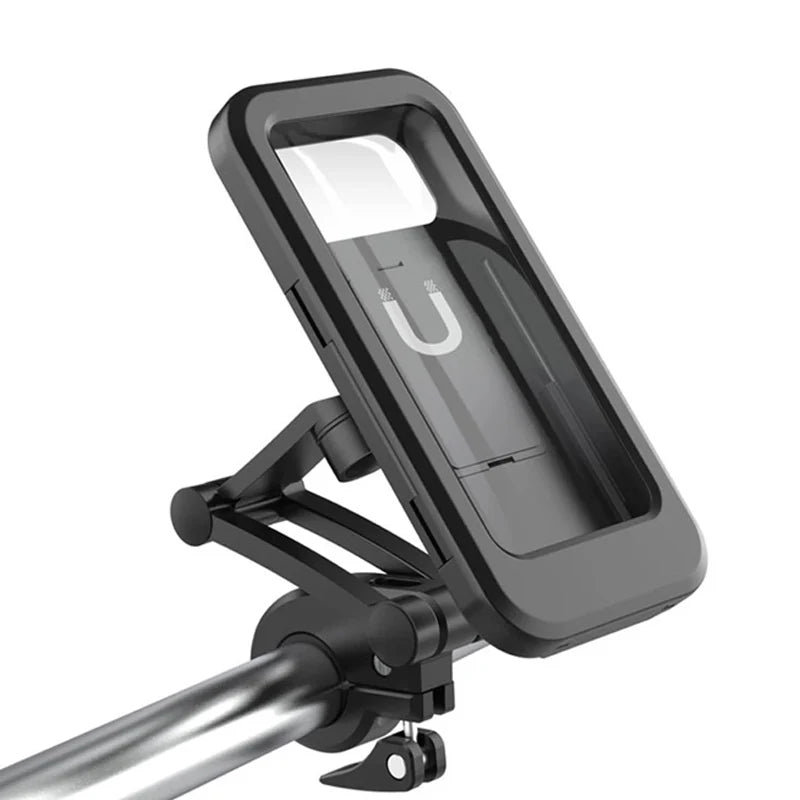 【🚲 Je odlična izbira za navigacijo, fotografiranje ali snemanje videoposnetkov med potovanjem!】Univerzalno vodoodporno držalo za mobilni telefon za kolesa in motorna kolesa