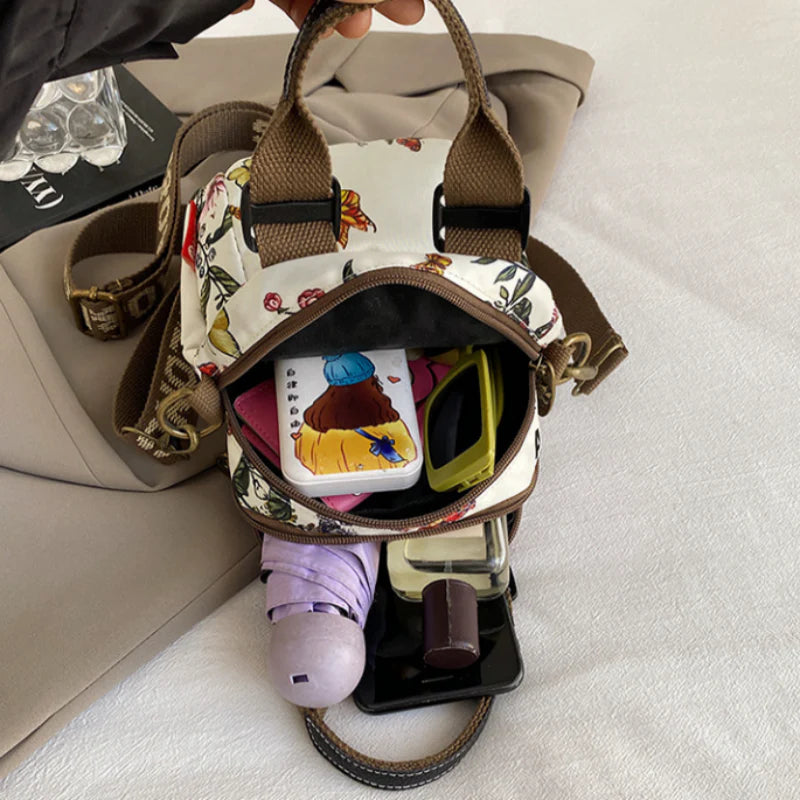 👝Ženska modna večplastna torba čez ramo s potiskom⏰Časovno omejena polovična cena