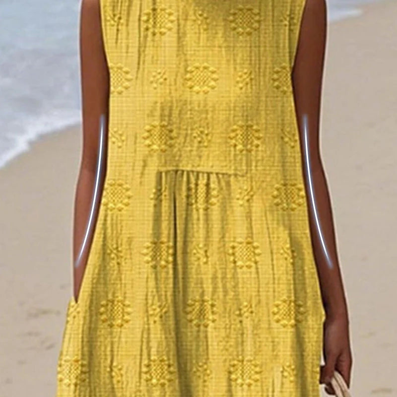 Ženska obleka brez rokavov