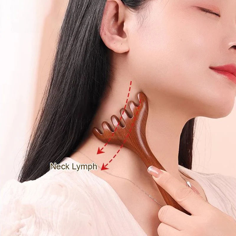 【🎁Več ko kupite, več popustov dobite】Šestrežni energijski masažni glavnik