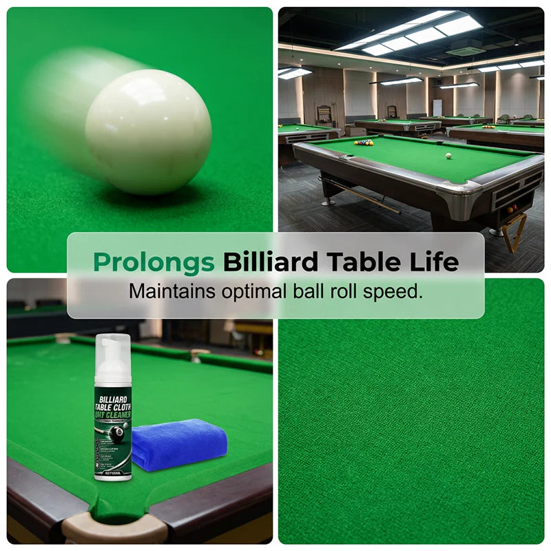 🎱 Pena za čiščenje biljardne mize – ✨ Temeljito čiščenje in nežna nega platna 🧼💪