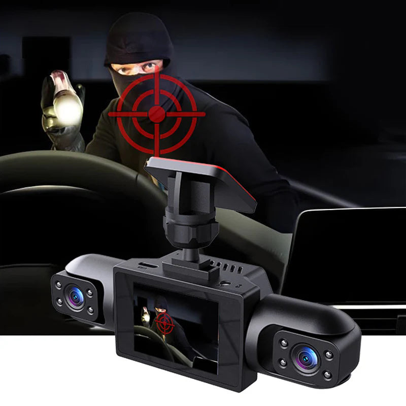 🚗 360° kamera za avtomobilsko režo – Full HD + varnost + dokazi za vsak trenutek! 📸