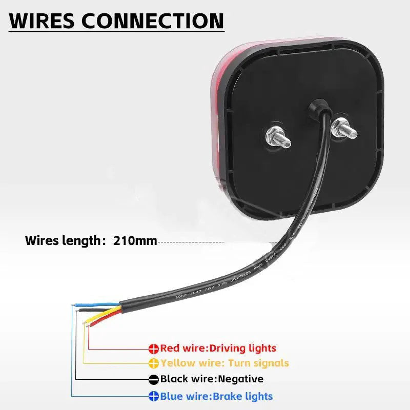 Močna LED zadnja luč