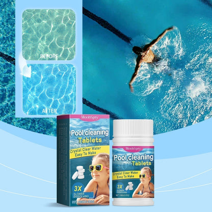 🏊‍♂️ Tablete za čiščenje bazena za kristalno čisto vodo – kapnite, raztopite, potopite se! 🌊✨