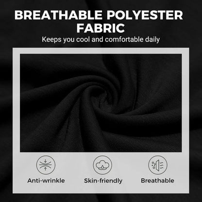 🌟 Moška majica z dolgimi rokavi – dihalna, anti-gubna in elegantna za vsakdanji slog! ✨