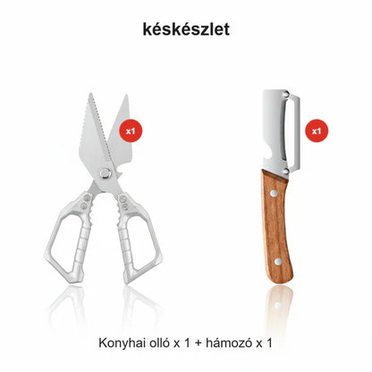 🔥 Večnamenske Kuhinjske Škarje – Trpežnost + Funkcionalnost! 🔪