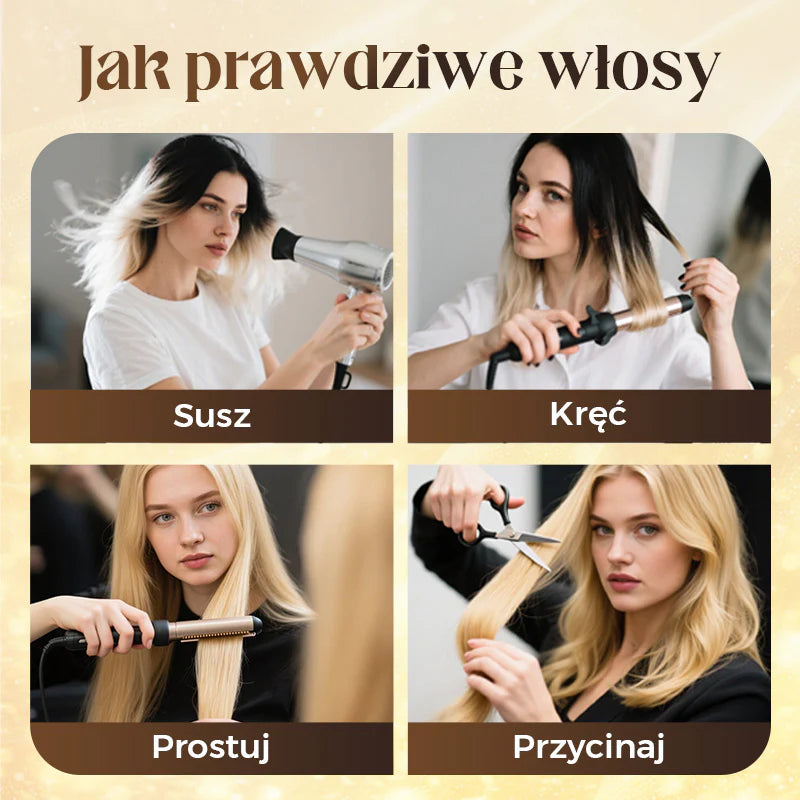 🌟 Vrchná ofina za ženske – resnično izgled, udobno nosenje in rešitev za redne vlasy! 💫