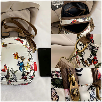 👝Ženska modna večplastna torba čez ramo s potiskom⏰Časovno omejena polovična cena